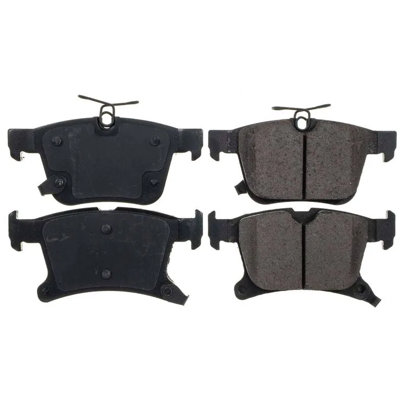 17-1901 – POWERSTOP Brake Pad, FMSI Number D1901 Ceramic Brake Pads Set Of 4 With Premium Stainless Steel Hardware